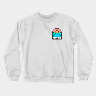 Glacier Retro Badge Crewneck Sweatshirt